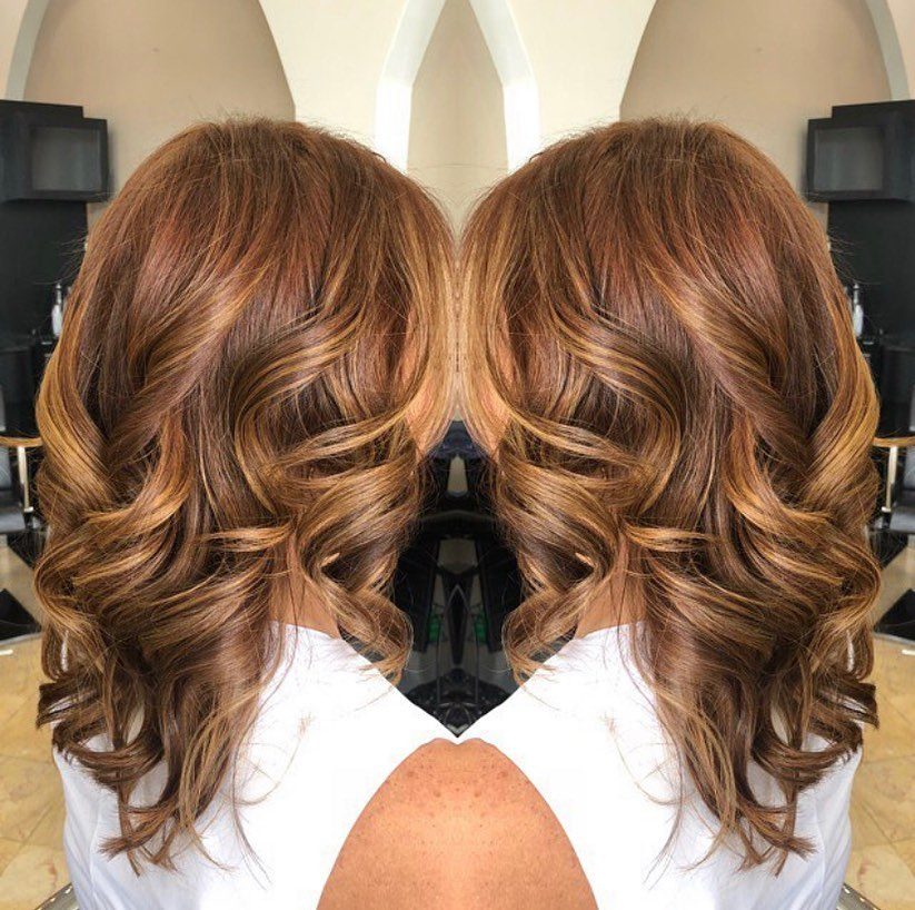 Before and after color correction — Avenue Salon Plano TX