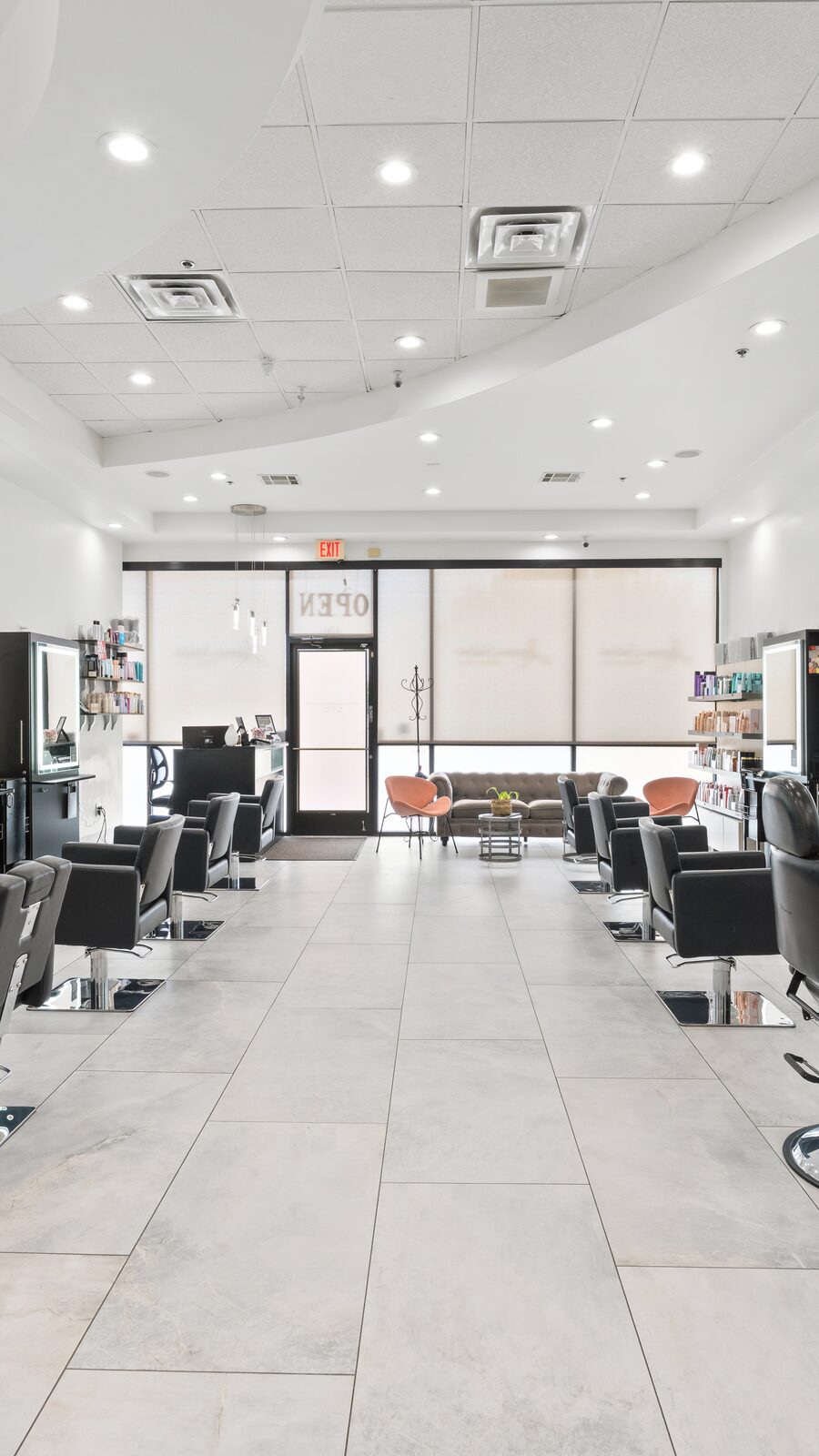 Avenue Salon interior — Plano TX luxury salon