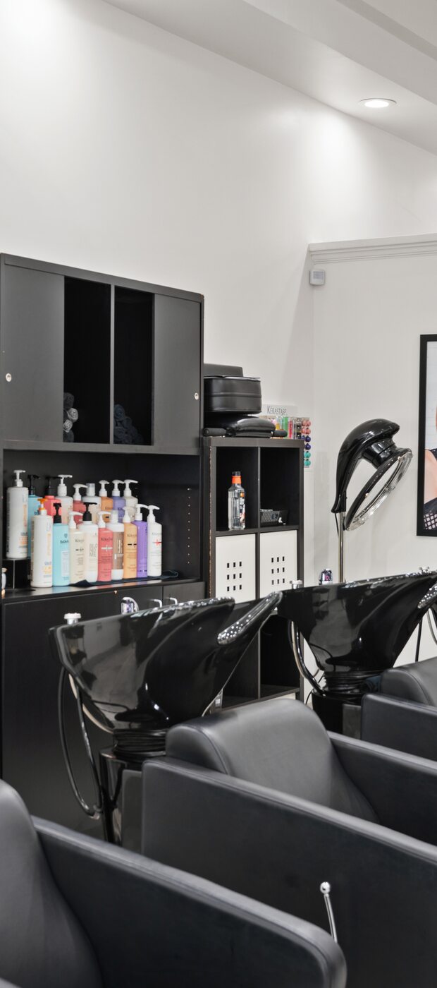Shampoo and color bar — Avenue Salon Plano