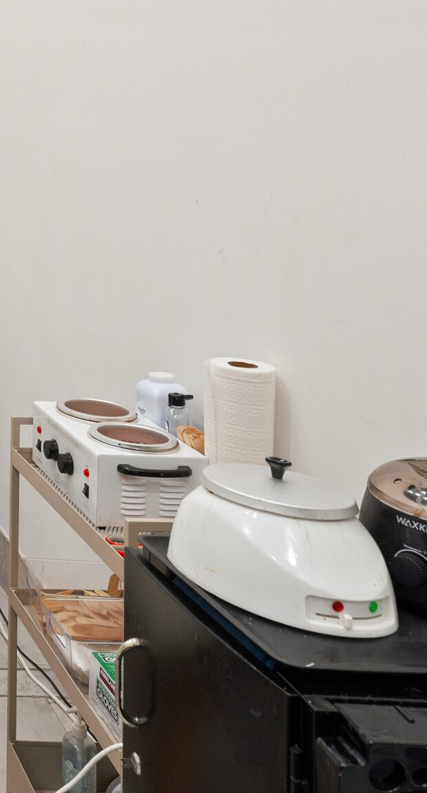Professional waxing station — Avenue Salon spa
